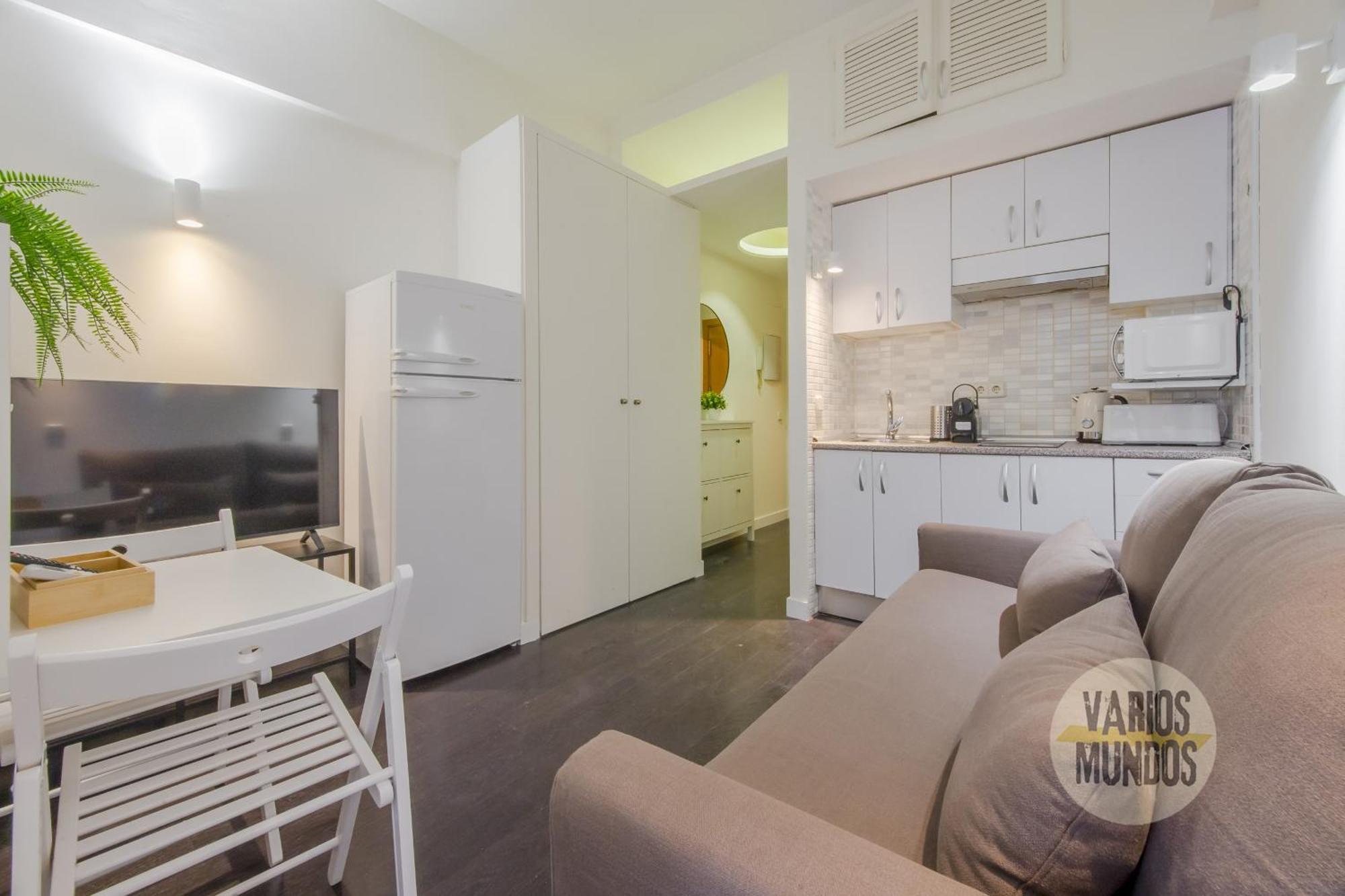 מדריד Confortable Apt Para 3 Pax A 1 Min De Gran Via מראה חיצוני תמונה
